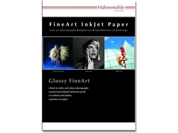 Hahnemühle Digital FineArt Baryta - Blank - baryttbelagt - 410 mikroner - sterkt hvitt - A4 (210 x 297 mm) - 325 g/m² - 25 ark papir