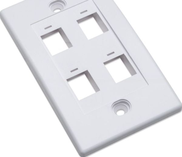 Intellinet 163316, Vit, Plast, Vanlig, Universal, 70 mm, 114 mm