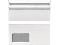 Herlitz 00768804, DL (110 x 220 mm), Hvit, Papir, 75 g/m², 25 stykker
