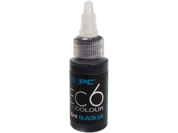 XSPC fargefargestoff EC6 ReColour Dye 30 ml svart UV (5060175589446)