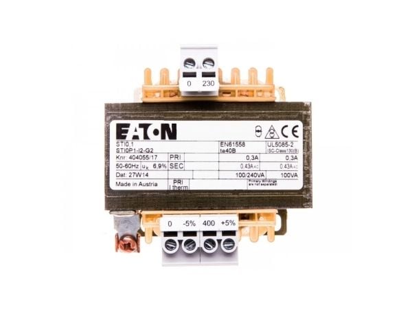Eaton 1-fase transformator 100VA 400/230V - 046630