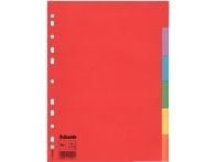 Esselte Esselte blankdeler A4 (blanding) 6 160g (100200)