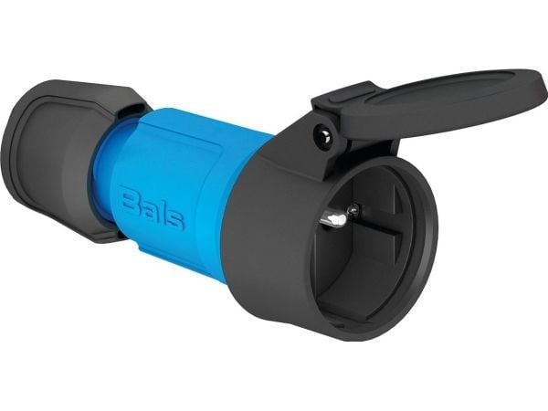 Liikkuva pistorasia 2P+Z 16A 230V IP44 sininen Multi-Grip 7490
