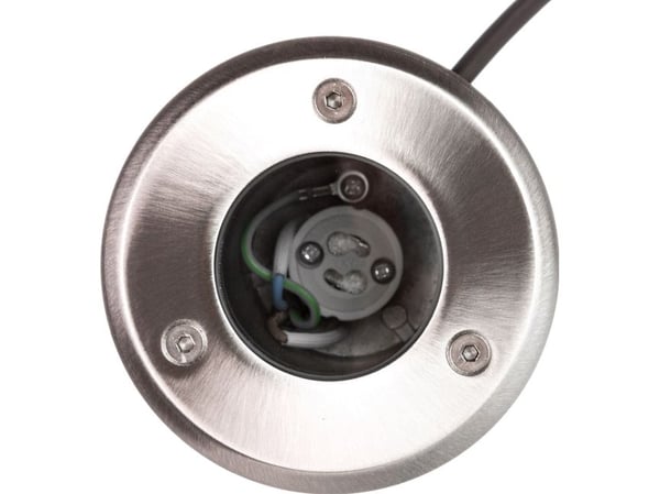 GTV ALFA-O-MINI GU10 innfelt/innkjøringslampe i rustfritt stål IP67 220-240V 50/60Hz (INOX) ON-ALFAOGU10-06-MINI