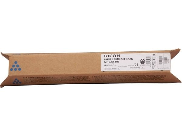 Ricoh - Høy ytelse - cyan - original - tonerpatron - for Gestetner MP C2551; Nashuatec MP C2551; Rex Rotary MP C2551; Ricoh Aficio MP C2551