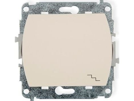 Karlik 1WP-3, Trykknapkontakt, IP20, 250 V, 10 A
