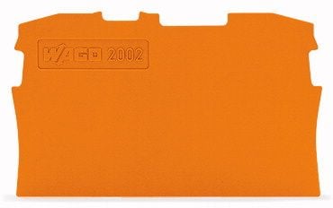 Wago 2002-1292, puristimen suojus, oranssi, 0,8 mm, 48,5 mm, 28,4 mm, 1,19 g