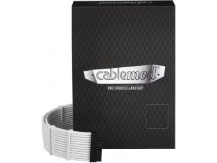 CableMod PRO Series ModMesh C-Series - Strömkabelsats - formpressad - vit