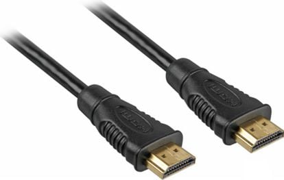 Sharkoon HDMI Premium Cable - HDMI-kabel - HDMI hann til HDMI hann - 15 m