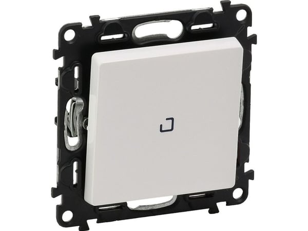Legrand Valena Life yksitoiminen valaistuksella 250V valkoinen (752126)