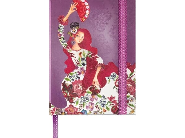 Boncahier notatbok 0022-01 FLAMENCO Alegrias