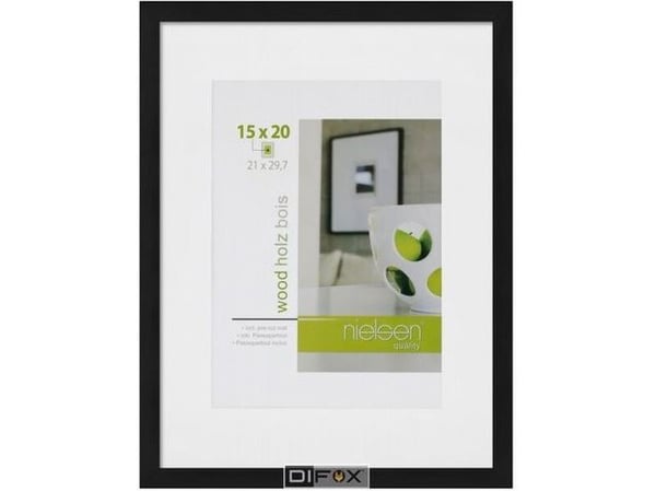Nielsen Design fotolramme Nielsen Apollon sort 21x29,7 tre DIN A4 8988046