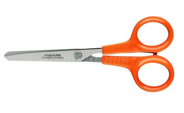 Fiskars Classic - Saks - papir, laminert materiale, krøllebånd - 130 mm