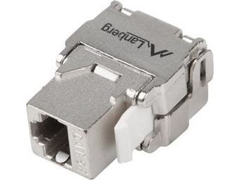Lanberg KSF5-2000 - Modulaarinen sisäkkäin - CAT 5e - FTP - RJ-45 - hopea
