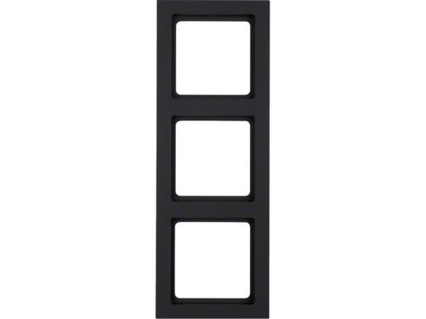 Berker 10136096, Anthracit, Duroplast, Berker, Stoftekstur, Berker Q.3, 2 stk