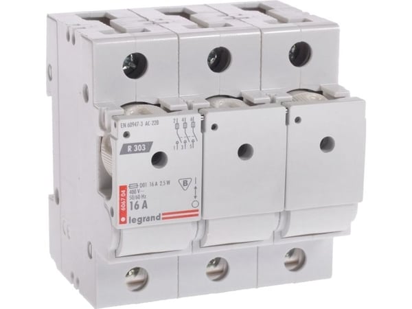 Legrandin sulakkeen katkaisija R 303 16A 3P - 606704