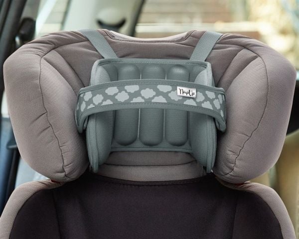 NapUp Headband supporting the car seat - gray