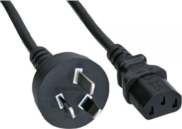 InLine 16652D, 1,8 m, Hands-free, Hands-free, musta