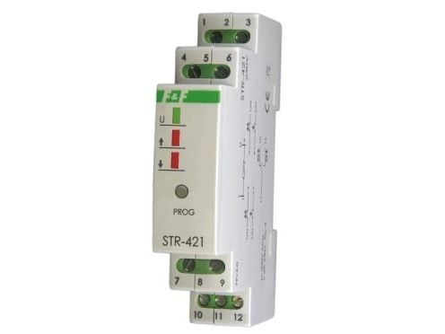 F&amp;F Kaksoispainikkeinen rullaverhon ohjain 2A IP20 STR- 421 230V 230V