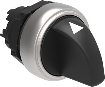 Lovato Electric brytervendekontakt 3 posisjoner svart med selvretur (LPCS131)
