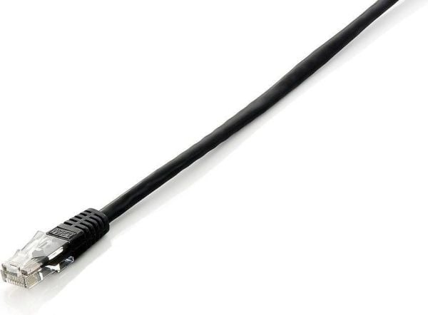 Equip 625453, 0,25 m, Cat6, U/UTP (UTP), RJ-45, RJ-45, Sort
