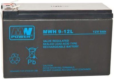 MW Power akkumulator 12V 9Ah (MWH 9-12)