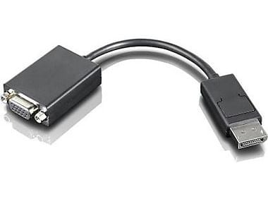 Lenovo - Videokonverter - DisplayPort - VGA - ASM - for ThinkCentre M75t Gen 2; M80s Gen 3; M90a Gen 3; M90q Gen 2; M90t Gen 3; ThinkCentre neo 70