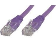 MicroConnect - Nettverkskabel - RJ-45 (hann) til RJ-45 (hann) - 20 m - UTP - CAT 6 - formstøpt - purpur