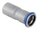 22 x 15 mm reduksjon RF nippel/sokkel Mapress