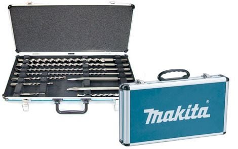 Wiertło Makita dłut i wierteł SDS-plus 10szt. w Walizce (D-42385)