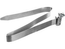 Maadoituspuristin 585x20x48mm putken halkaisija 180mm asti NI /96440401/