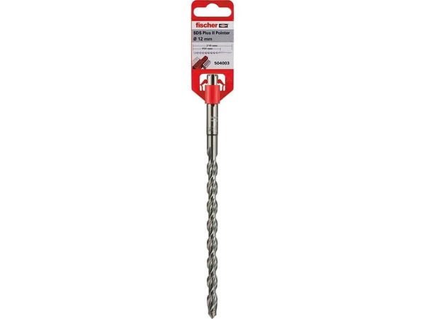 Fischer 531810, Rotasjons hammer, For murverk, 1,2 cm, 1000 mm, Murstein, Betong, Murverk, Naturstein, 95 cm