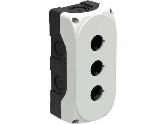 Lovato Electric 3-hulls kassetthus 22mm hvit IP67 (LPZP3A8)