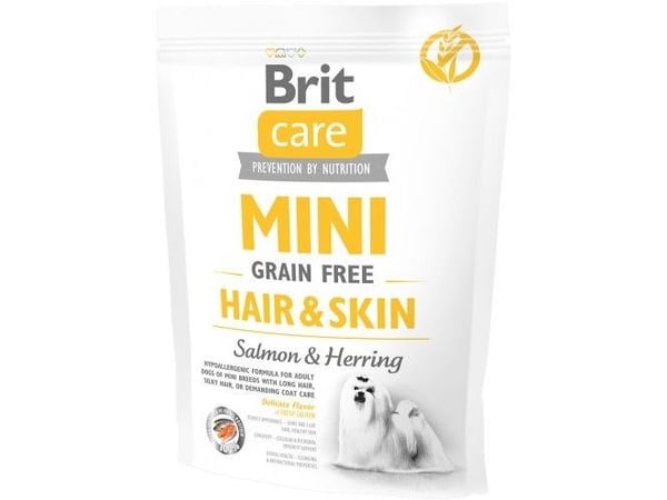 Brit Care Pies 400 g Mini Adult Hair Skin Brit Care Pies 400 g Mini Adult Hair Skin