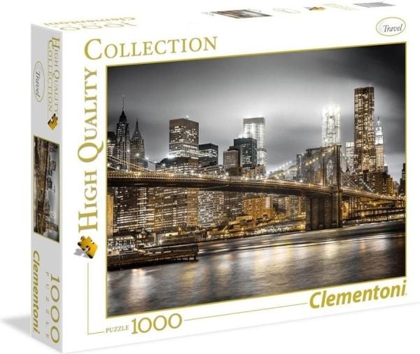 Clementoni High Quality Collection - New York Skyline - puslespill - 1000 deler