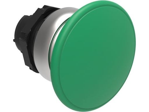 Lovato Electric soppknapp grønn med fjærretur (LPCB6143)