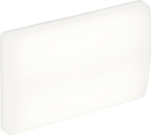 Lena Lighting tak-/plafondlampe PORTAL LED EVO HV 6W PC melkeglass med skumringssensor utendørs 4000K (199684/HV)