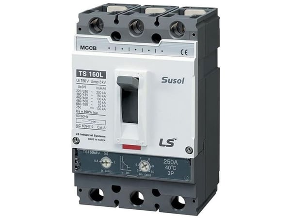 LSiS Power katkaisija 160A 3P 50kA täydellinen (TS160N ATU 160A 3P)