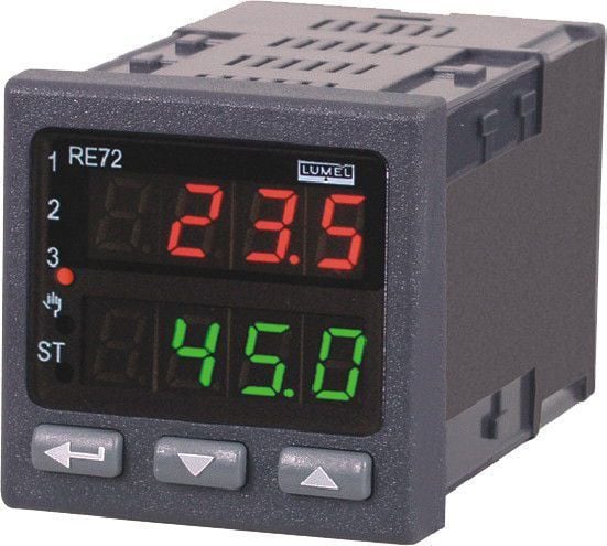 Lumel ohjelmoitava lämpötilansäädin relelähtö 1 relelähtö 2 relelähtö 3 releen syöttö 85-253V AC (RE72 111100P0)