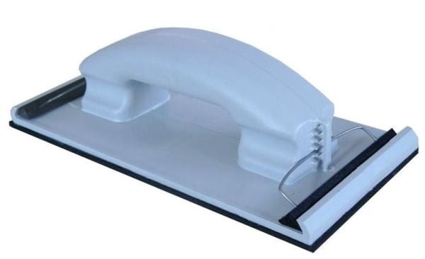 AWTOOLS fjäderklämma/kloss svart slipande skiva 105 x 210 mm (AW30234)