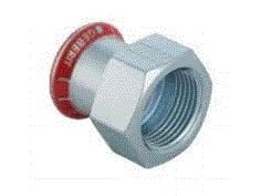 Geberit Mapress El-forzinket overgang med indvendigt gevind: d=35mm, Rp=1 1/4"