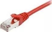 Equip 606510, 10 m, Cat6a, S/FTP (S-STP), RJ-45, RJ-45, Rød