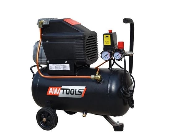AWTOOLS OLJEKOMPRESSOR FL-50L KAPASITET 245l/min. TANK 50l
