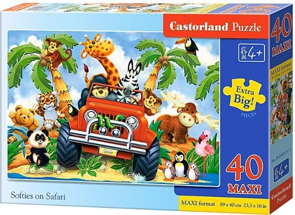 CASTOR Softies on safari 40 delar