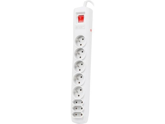 NATEC NSP-0804, 155 J, 8 AC-utganger, 230 V, 50 Hz, 10 A, 2300 W
