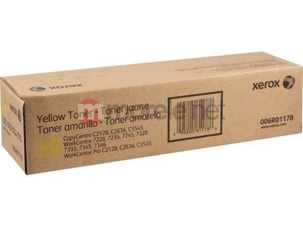 Xerox Yellow Toner, 15000 sivua, Keltainen