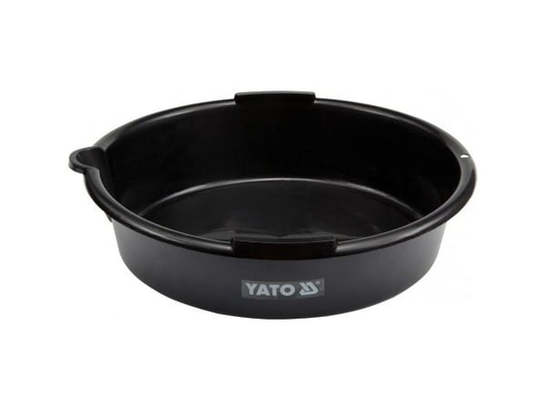 Yato YT-0699, Rund, Sort, Polypropylen (PP), 7 l, 90 mm, 37 cm