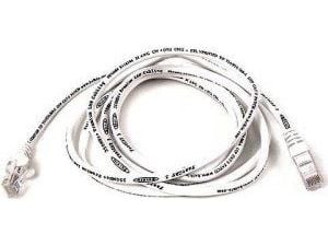 DeLOCK Secure - Koppeledning - RJ-45 (hann) til RJ-45 (hann) - 2 m - STP - CAT 6a - halogenfri - hvit