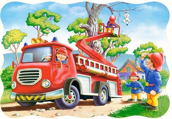Castorland Kitten Rescue 30 pcs, 30 stykker, Tegneserier, 4 år