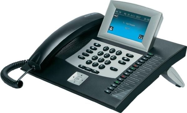 Auerswald COMfortel 2600 - ISDN-telefon - svart - for COMpact 3000 analog, 3000 ISDN, 3000 VoIP, 5010 VOIP, 5020 VOIP
